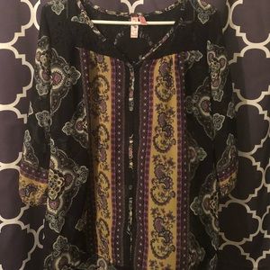 FANG blouse, size large